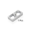 QGHAUC 1 Inch Universal Aluminum Leaf Spring Lowering Block Kit