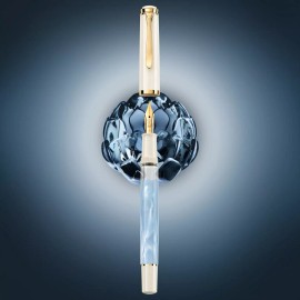 Pelikan Classic M200 Pastel Blue Fountain Pen Special Edition 2023 B Nib