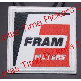 Unbranded 🔥Fram Filter Embroidered Iron On Patch Gas Oil Car Truck Motor Hot Rod Rat Fink