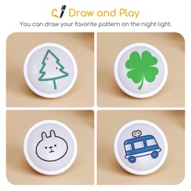 Aigostar Pack of 2 Night Light Socket with Twilight Sensor, 3 Colour Temperature LED Night Light Children, Night Lamp Children for Children's Room, Bedroom, Stairs, Hallway, Kitchen, Bathroom, Warm