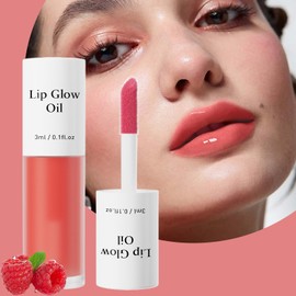 Tinted Lip Oil, Tinted Nourishing Hydrating Lip Gloss, Beauty Supplies for Event School Wedding Travel Date Night Winter Fall
