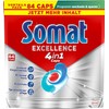 Somat Excellence 4-in-1 Caps (84 Caps), Quick Resolution Dishwasher Caps