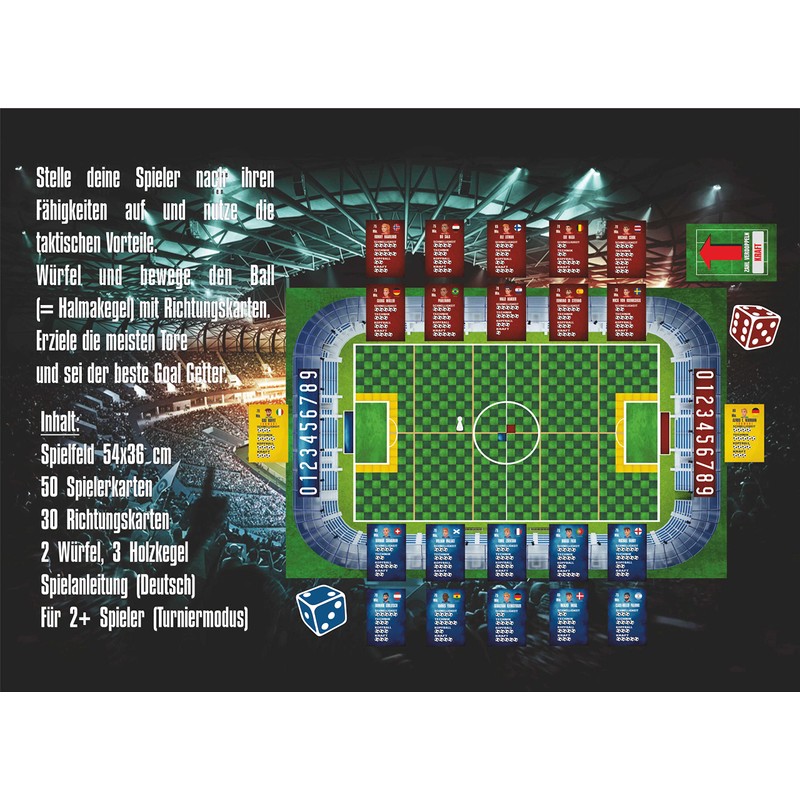 SK Games Goal Getter - The Tactical Football Board Game