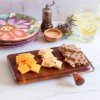 Totally Bamboo Acacia Wood Serving Board with Cheese Slicer