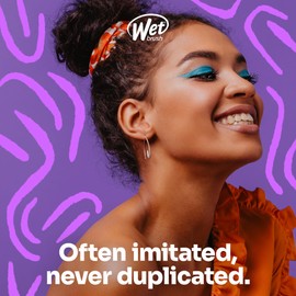 Wet Brush Wet Brush Mini Detangler Hair Brush, Elemental Blue - Detangling Travel Hair Brush - Ultra-Soft IntelliFlex Bristles Glide Through Tangles with Ease - Pain-Free - All Hair Types (Pack of 2)