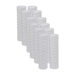 Smart Pack, GE FXWSC Compatible Universal Whole House Sediment String Wound Water Filter Cartridge by CFS