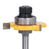Hilitand 2pcs Slot Cutter Router Bit 1/4in Shank 3 Wing
