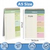 OFFCUP 2 Pack To Do List Notebook, Undated Daily Planner