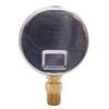 2-1/2" Oil Filled Pressure Gauge - Stainless Steel Case, Brass,