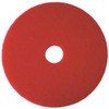 Renown REN02040 Buffing Pad, 12", 5 per Case, Red