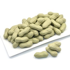 Hagao Fake Peanut Artificial Vegetables Simulation Peanuts Fake Vegetable for Home Kitchen Decoration Teaching Aids-50 pcs