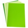 DJP 160GM Green Shade Card Pack - 5 Colours, 50