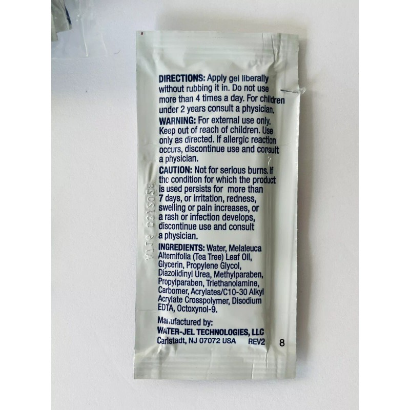 Front Line Safety 24 Packets Burn Stop Cooling Gel (First