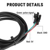 Candeon Ebike PAS Sensor, Electric Pedal Sensor Speed Sensor, 12