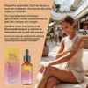 Bluemega Aceite Corporal Bronceador para Oscurecimiento de la Piel