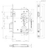 Tamper-Proof Lock 0615 According to DIN 18251 Class 5 PZ