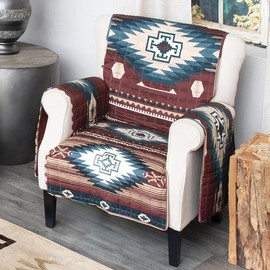 BLACK FOREST DECOR Crimson Durango Mesa Chair Cover