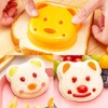 54 PC Cortador de sándwich, cortador de sándwich y sellador,