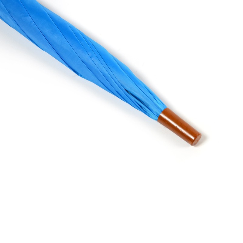 Jollybrolly Sky Blue Straight Stick Lightweight Auto Open Umbrellas- 65cm