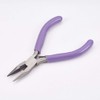 [Crystal Kobe] [Tool] Accessory Making Purple Flat Pliers Flat Yatco