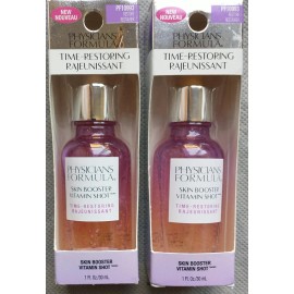 Physicians Formula Set of 2 PHYSICIANS FORMULA SKIN BOOSTER VITAMIN SHOT TIME RESTORING