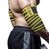 TAVIEW Elbow Wraps for Weightlifting, 47" Elastic Elbow Brace &
