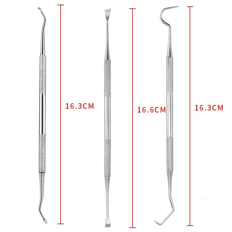 Dog Dental Tooth Tool,3 PCS Stainless Steel Dentist Teeth Cleaning