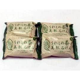 Yureshino Onsen Ureshino Tea Soap, Set of 4
