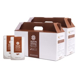 Yangji Red Ginseng Red Ginseng Extract Premium, 30 packs, 2 boxes / 양지홍삼 홍삼진액 프리미엄, 30팩, 2박스