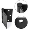 Bisagras Para Puertas de Madera 3x3 Pulgadas Negro Mate Bisagra