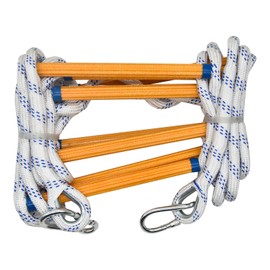 13ft Fire Escape Ladder Rope Ladder Fire Escape Emergency Fire Escape Ladders for 2 Story Homes