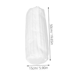 MERRYHAPY Neck Roll Pillow Case Comfortable Pillow Encasement Covers Cylinder Cover Sofa x Cm