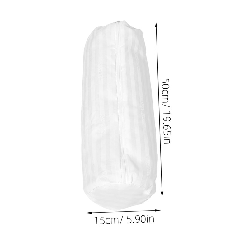 MERRYHAPY Neck Roll Pillow Case Comfortable Pillow Encasement Covers Cylinder