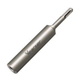 Vearter SDS Plus Ground Rod Driver for 1/2'' Grounding Rod, 40CrMo Steel Adapter Bits for All SDS-Plus Rotary Hammer Drill, Heavy Duty One-Piece Tool for Fence Installation Rebar Piling