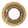 CAPASIN Round Placemats Set of 4, Dining Winter Modern Dinner