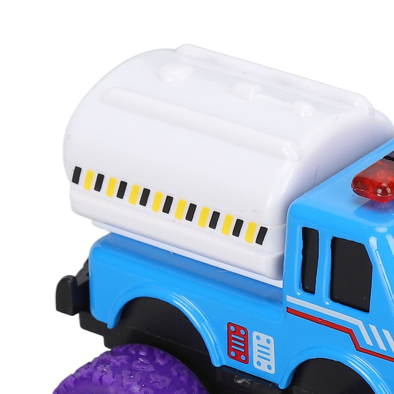 Pull Back City Cars Alloy Cartoon Q Version Sanitation Truck