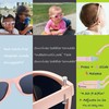 COCOSAND Polarized Baby Sunglasses with Strap Soft Flexible UV Protection