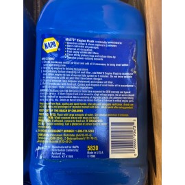 NAPA New Old Stock 2 Bottles of NAPA Mac's Engine Flush 5830