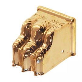 Unbranded DUNCAN PHYFE STRAIGHT STAMPED BRASS CLAW FOOT BM-1376PB