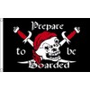Pirate Prepare To Be Boarded Flag 5'x3' (150cm x 90cm)