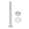 sourcing map 1/4-20 x 3" Square Neck Carriage Bolts with