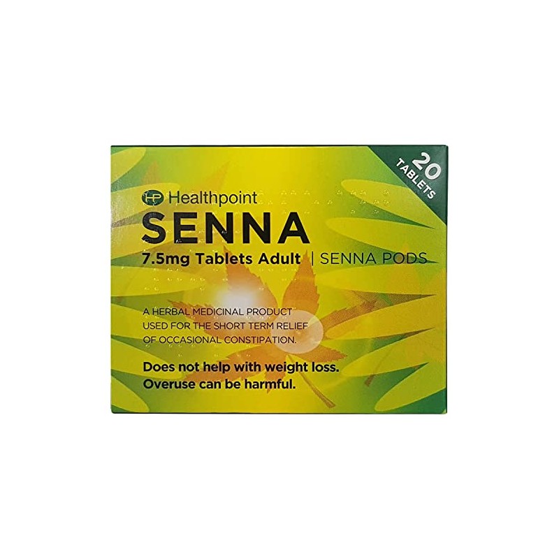 HEALTHPOINT SENNA PODS TABLETS 7.5MG 03/23
