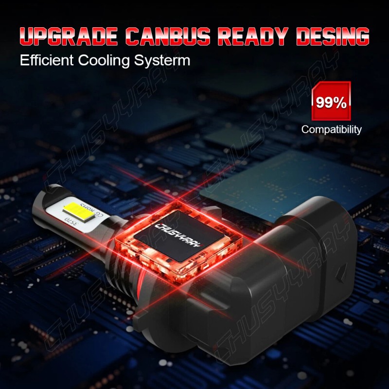 CHUSYYRAY For Subaru Outback 2000-2004 6X LED Headlight Fog Light