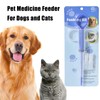 Tablettengeber Katze, 3-Pack Tablettengeber für Katzen, Pillenspender Tiermedizin Feeder für