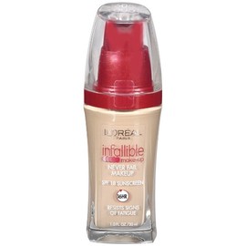 L'oreal Infallible Advanced Never Fail Makeup, Nude Beige, 1-Fluid Ounce