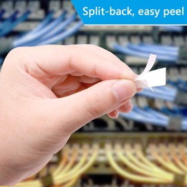 Replace for Dymo Rhino 4200 5200 Labels 18445 Permanent Vinyl Tape 3/4 Inch Industrial Rhino Labels, A18445 Compatible with Dymo 5000, 6000 Label Maker Refills, 3 Pack