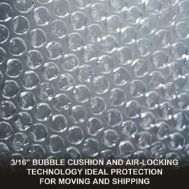 Bubble Cushioning Wrap Rolls-2 Pack 12 Inch x 36 ft- Bubble Wrap