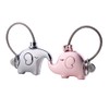 iSuperb 1 Pair Fantastic Kissing Elephants Couple Keychains Valentine Gift
