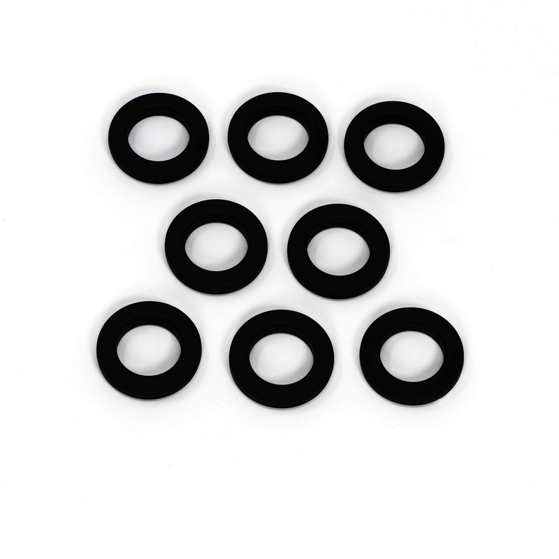 Dritz Curtain Grommets, 1" (25 mm) Inner Diameter, Heavy-Duty Plastic,