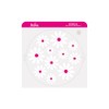 Decora 9270951 Stencil decorativo Margherite, Dim. Ø 25 Cm, in